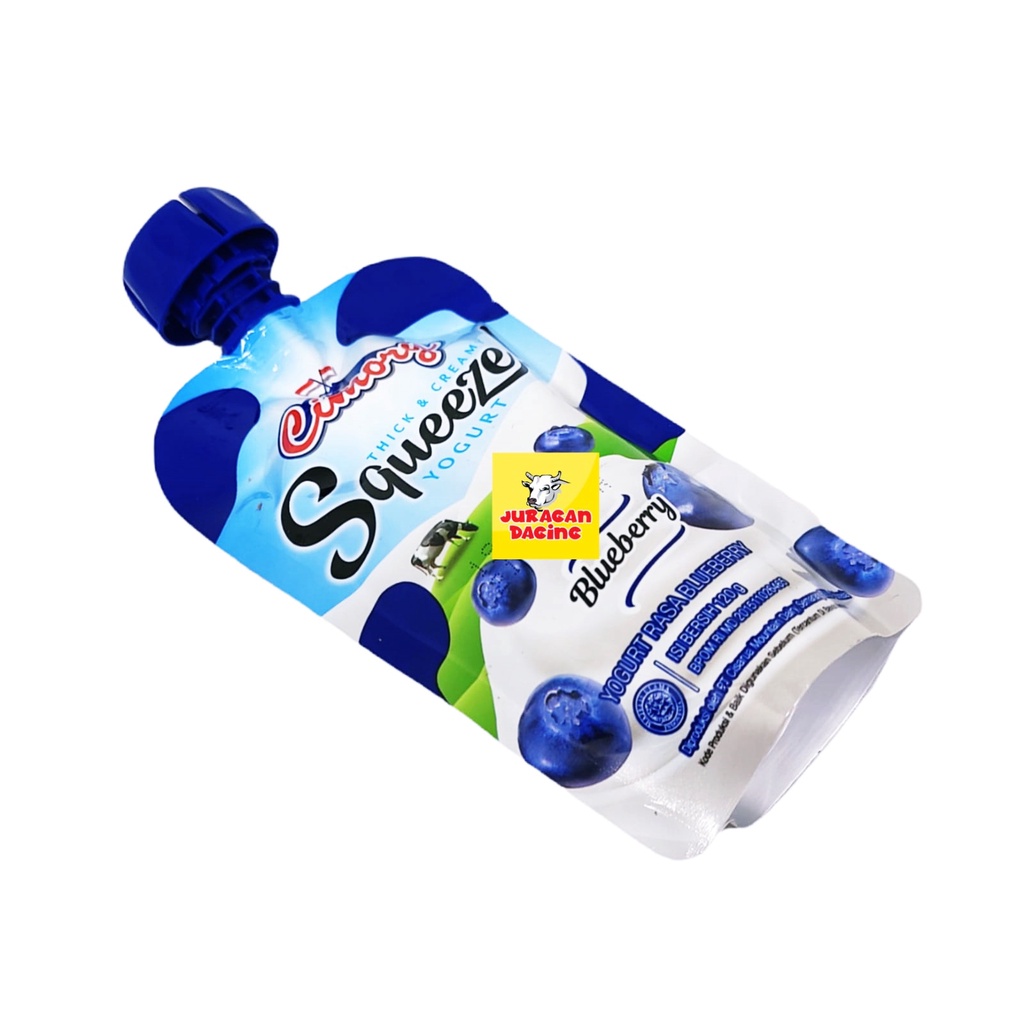 Cimory Squeeze Yogurt Blueberry 120gr