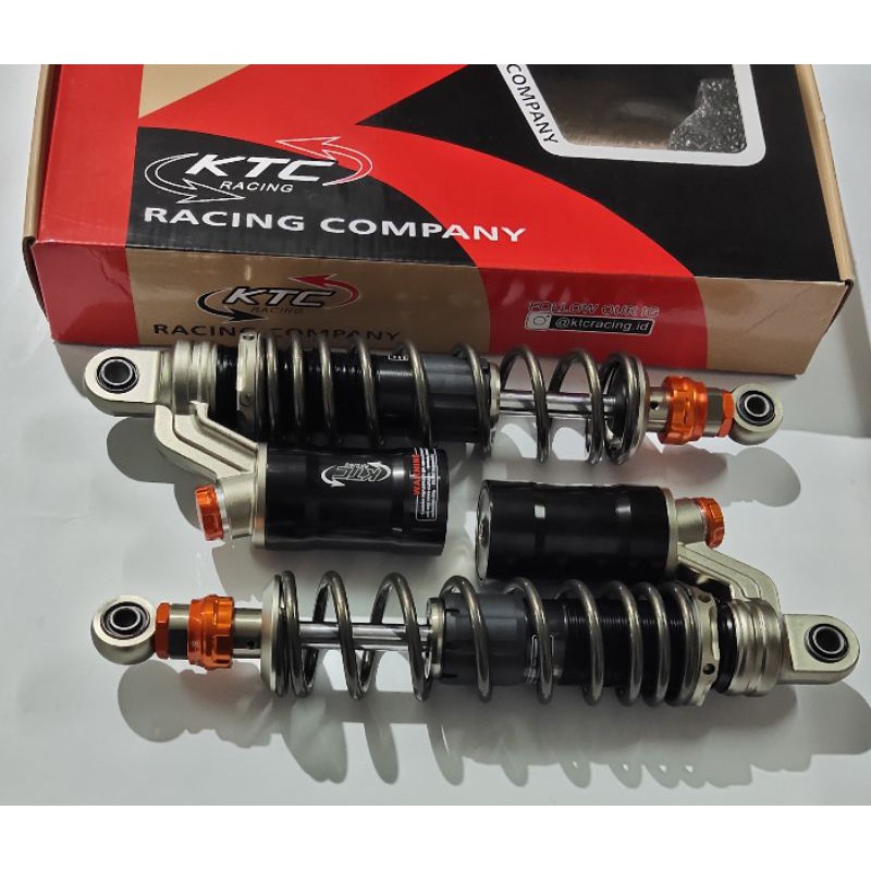 Shock breaker tabung KTC racing ORI 340 bebek Supra 125 karisma RX king Blade Revo megarpo