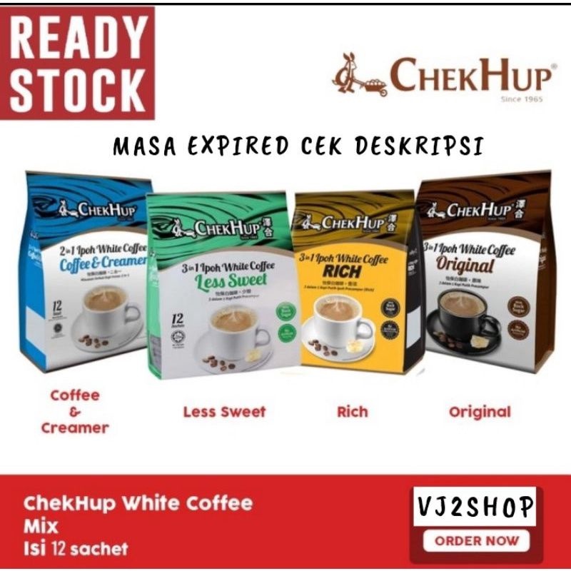 

Chek Hup/ChekHup Ipoh White Coffee Creamer Rich Original Less Sweet