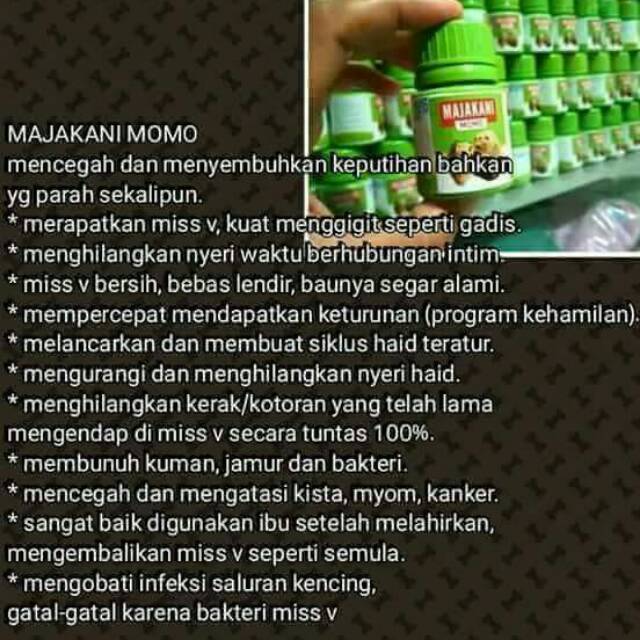 Majakani Momo isi 35butir