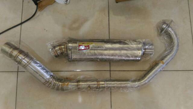 Knalpot CLD OVAL SCORPIO Z.VIXION.FU.TIGER.CB150R.DLL