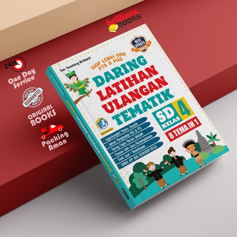 Jual Buku Tematik Sd Kelas 4 Daring Latihan Ulangan Tematik Shopee Indonesia 3267