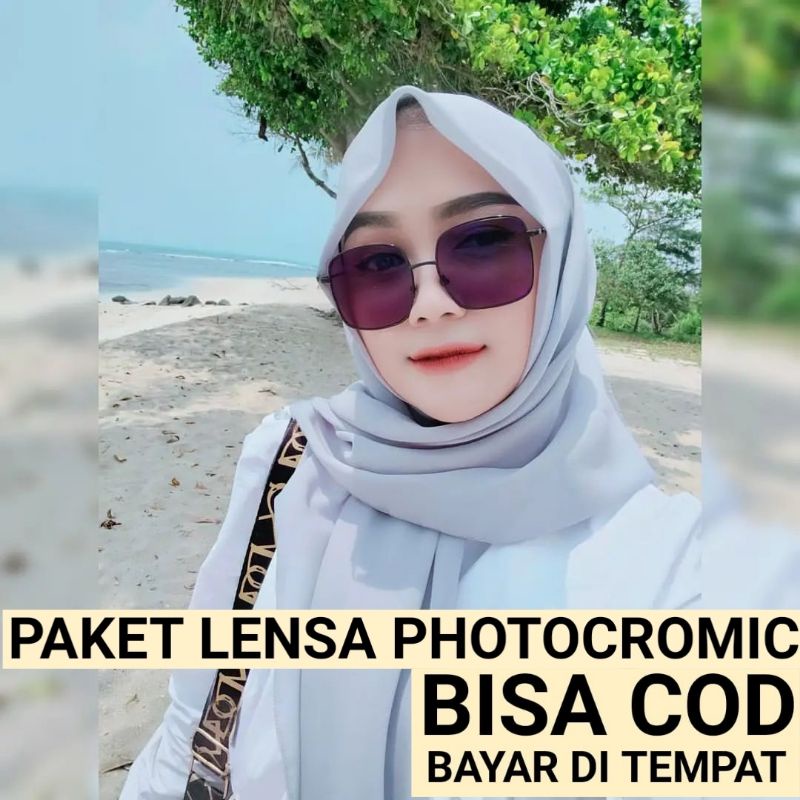 KACAMATA LENSA PHOTOCROMIC // KACAMATA LENSA BLUECROMIC // KACAMATA WANITA antiradiasi murah 8960 KA