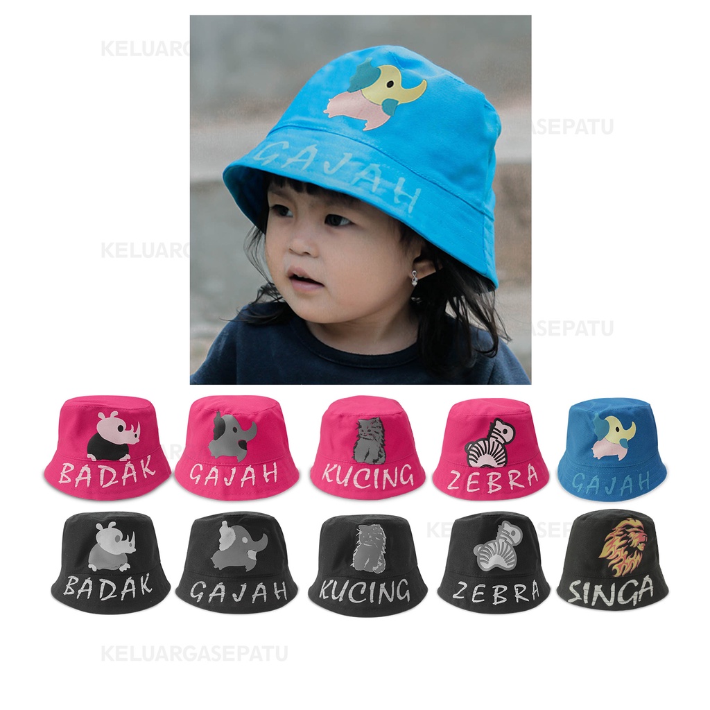 TOPI BUCKET ANAK TOPI BUCKET BAYI TOPI BUCKET ANAK MURAH TOPI BUCKET ANAK DINOSAURUS