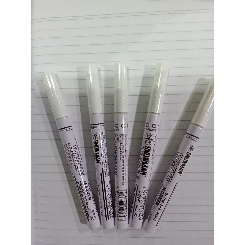 

spidol paint marker snowman fine / extra fine