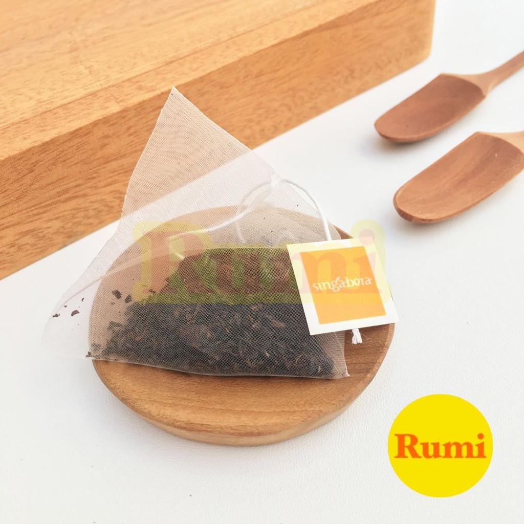 

Lychee Black Tea Singabera Teh Hitam Leci Celup Artisan Premium Indonesia Buah Fruit - 1 Teabag