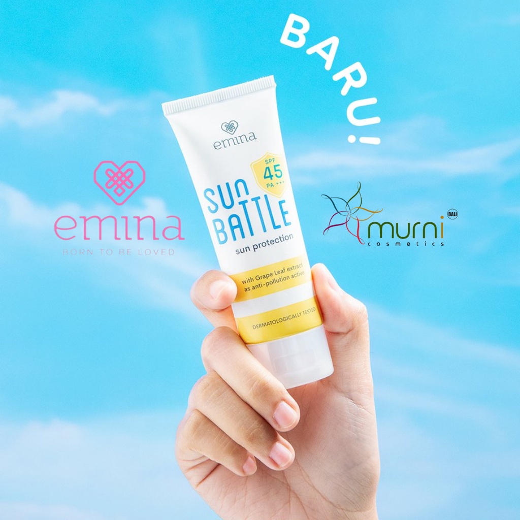 EMINA SUN BATTLE SUN PROTECTION SPF 45 PA+++ 30ml