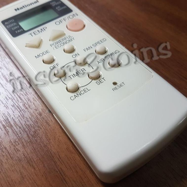 Promo Lagi //
ZnP Remote AC National A75C2347 Seken Original 100% //Khusus@hari@ini