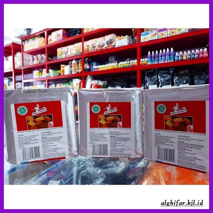 

Redwop-Gnikab- Baker Bonus A 500Gr / Pengembang / Peningkat Mutu Roti Baker'S Bakers -Hallall.