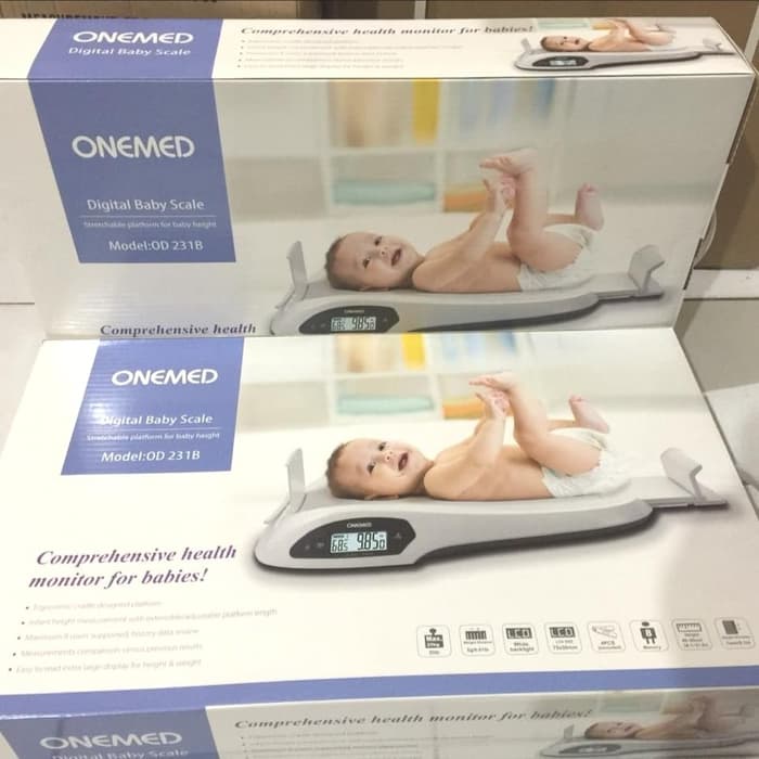 Timbangan Bayi Digital Onemed - OD 231 B & GEA 7210