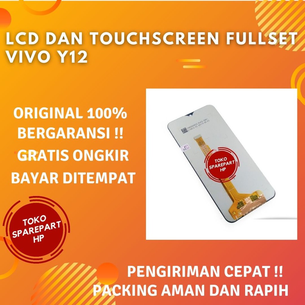 Lcd Original Hp Vivo Y12 / Y 12 Ori Fullset Layar Lcd + Touchscreen Vivo Y12 / Y 12 Original OLED/OEM