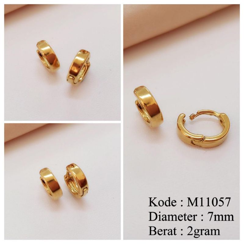 Anting anak / anting polos titanium