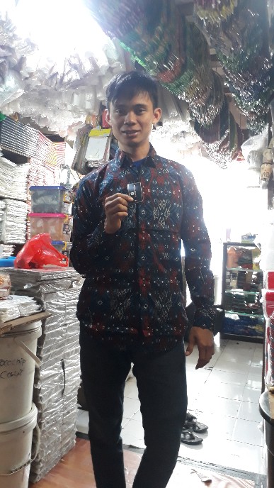 Kemeja Batik Pria Lengan Panjang Exclusive Kemeja Batik Cowok Kerja Kantoran Batik Stretch 1010