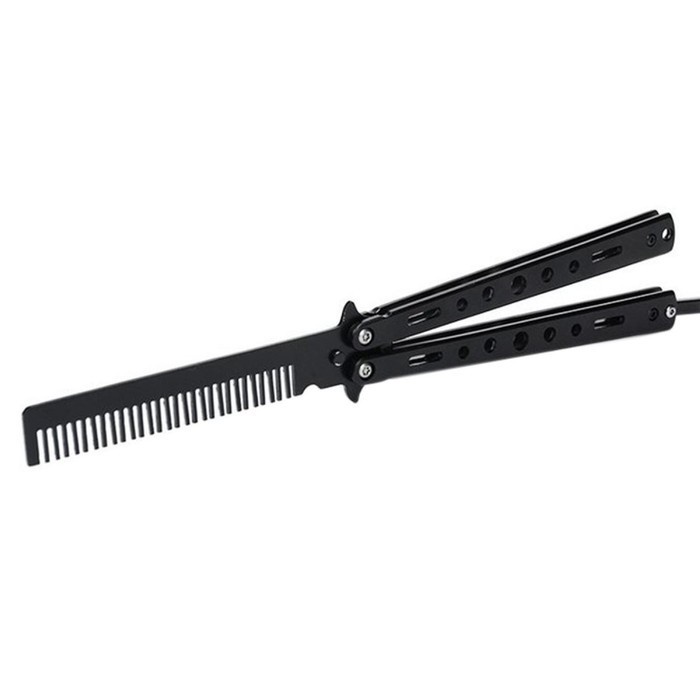 #COD# Sisir Besi Lipat Butterfly Training Balisong Trick Benchmade - Sisir besi lipat