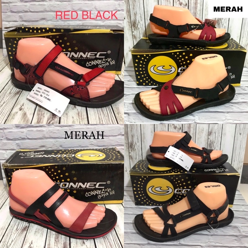 SUPER BIG SALE SANDAL CEWEK CONNEC ORIGINAL