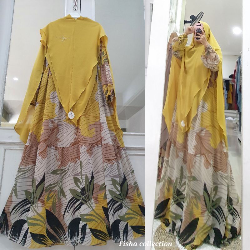 Gamis Secret bronze by nona anna hijab