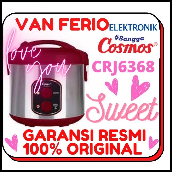 Cosmos Rice Cooker Magic Com Harmond 1.8L Crj-6368 Crj6638 Crj 6368