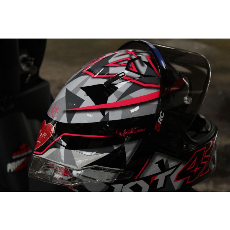 KYT NX RACE ALEIX ESPARGARO 2018 VERSI RACE
