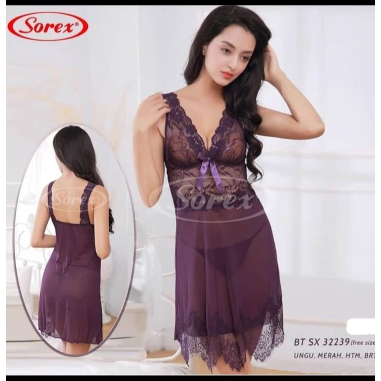 Lingerie Sorex Sexy Transparan 32239