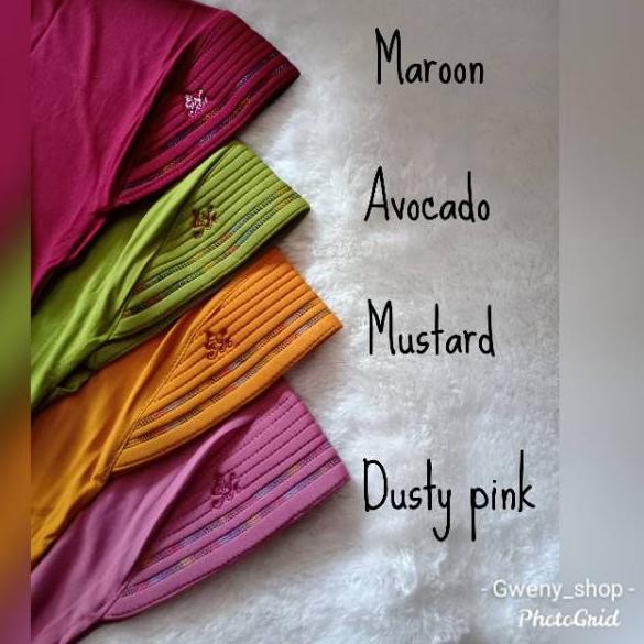 Dijamin Miring harga.. GS. Hijab ENA Pet Tumpuk Dada