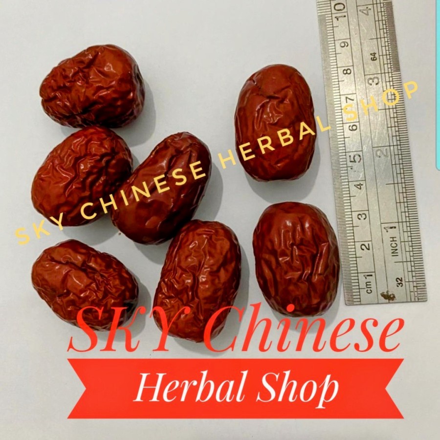 

(500 GRAM) AngCo JUMBO Organik / HongZao / Red Dates / Kurma Merah