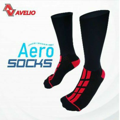 Kaos kaki sepeda Avelio aero socks futsal voli bola basket