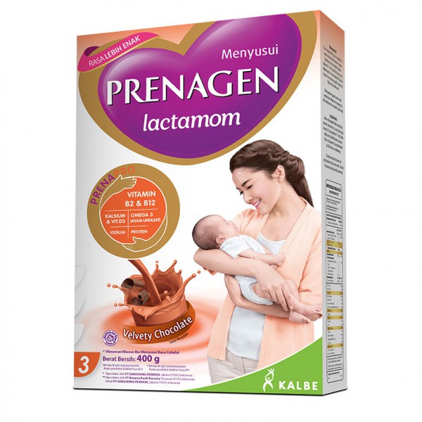 Prenagen Lactamom Velvety Coklat ( 400 g )