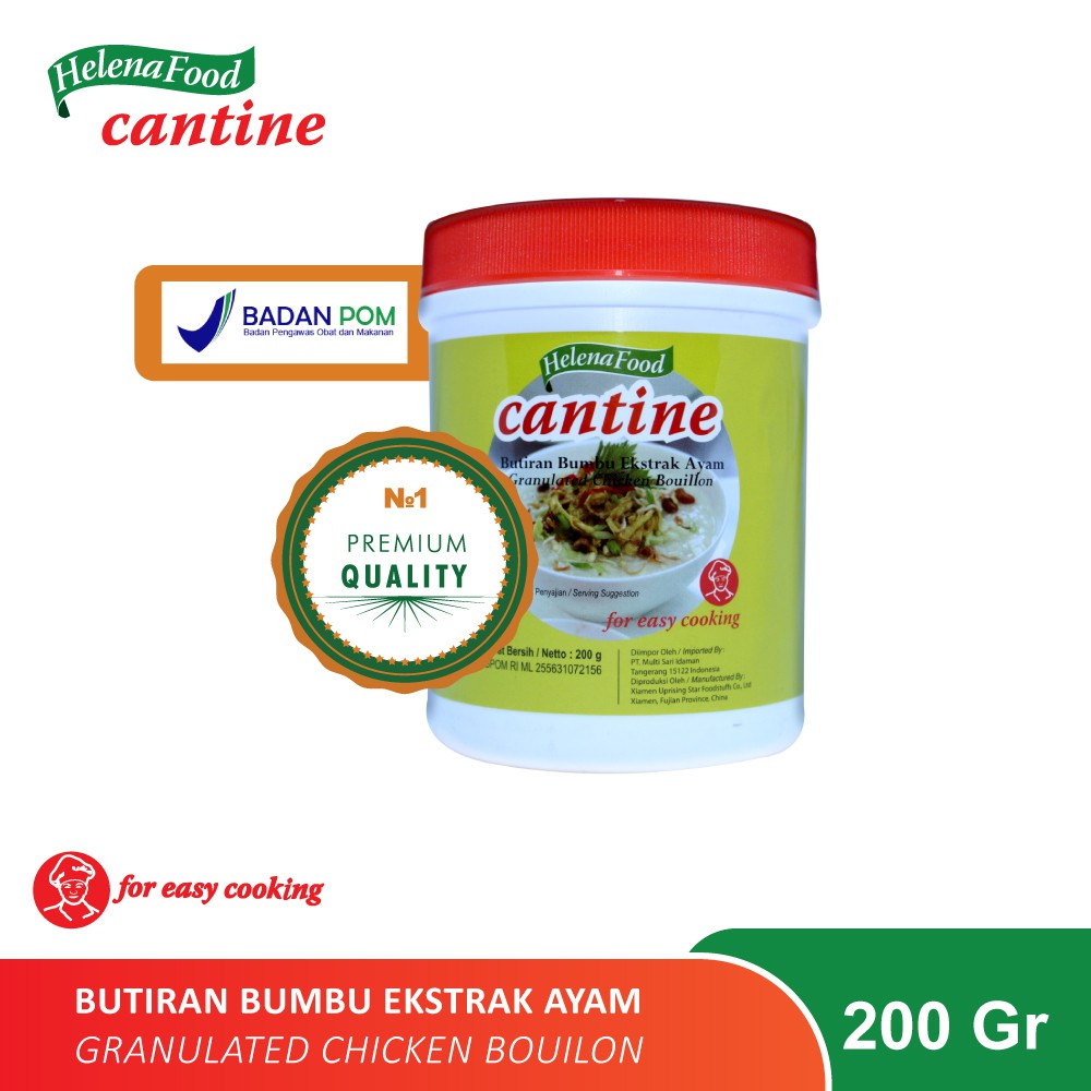 

Granulated Chicken Bouillon (Butiran Bumbu Ekstrak Ayam) 200 gr