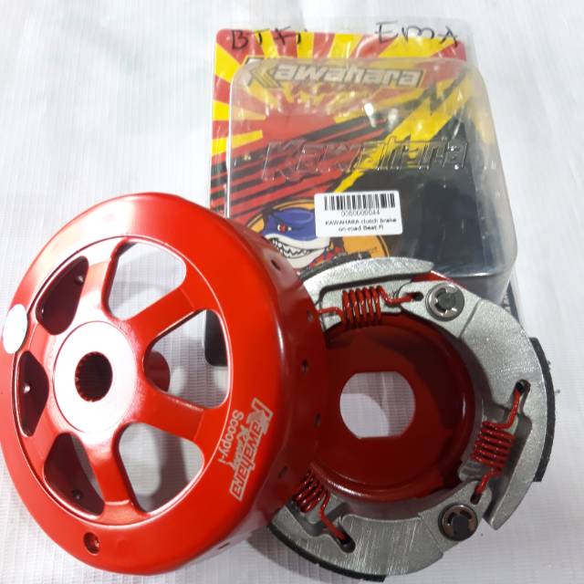 Kampas ganda & mangkok ganda kawahara honda beat fi & scoopy fi
