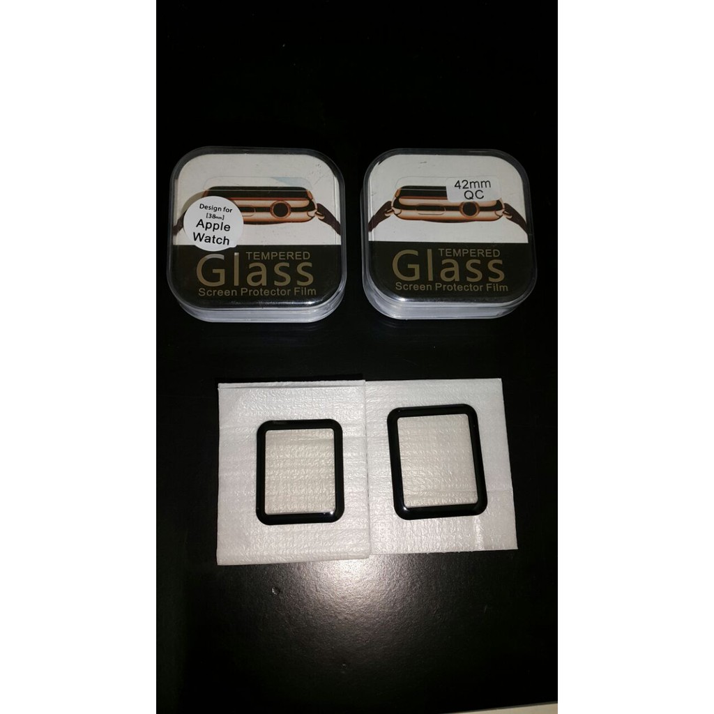 3D Premium Tempered Glass Apple Watch series 1,2 &amp;3 ready 38/42 mm