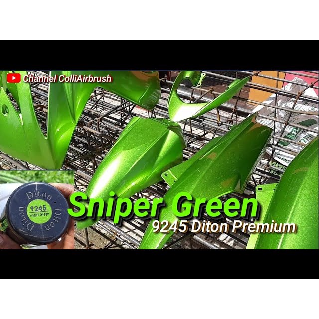 Cat Pilox Diton Premium Sniper Green 9245 400cc warna hijau yamaha mio j soul