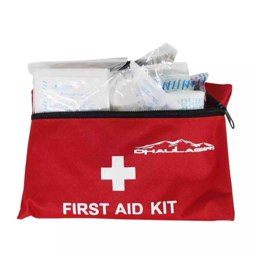 Bisa COD First Aid Kit Termasuk Perlengkapan - Obat Obatan Darurat - P3K