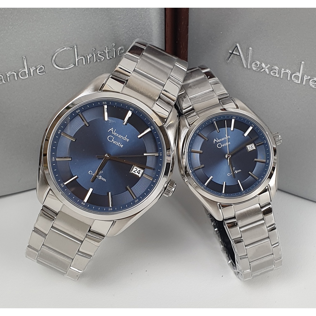 Alexandre Christie Ac 8648 / ac8648 Jam Tangan Original Dia L 3,2 , M 4,2 Cm