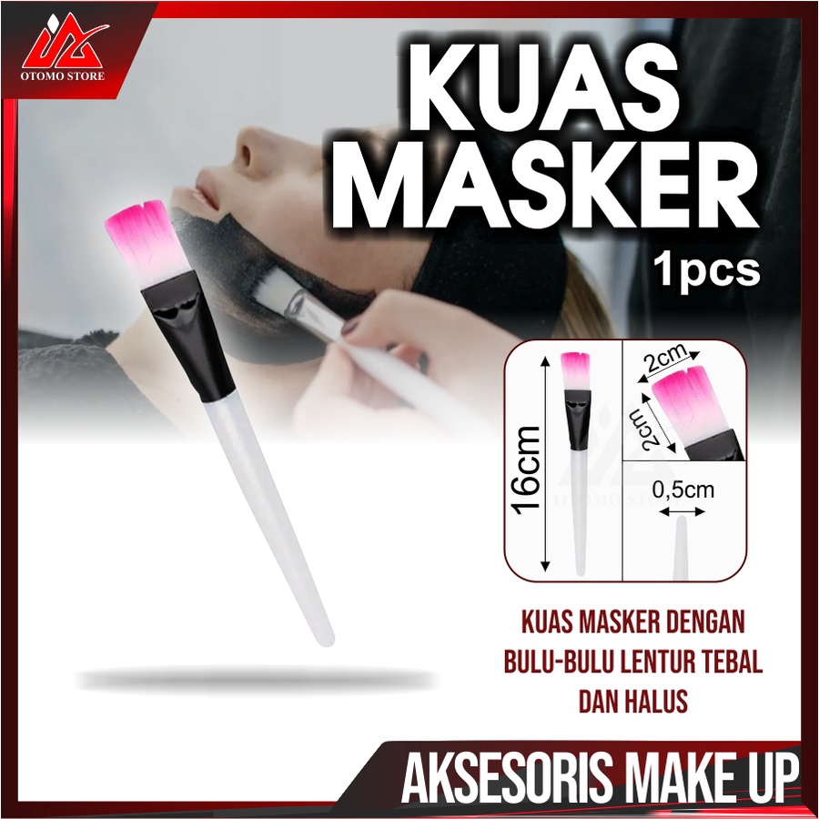 KUAS MASKER Wajah Bening Facial Brush Face Mask Murah Berkualitas