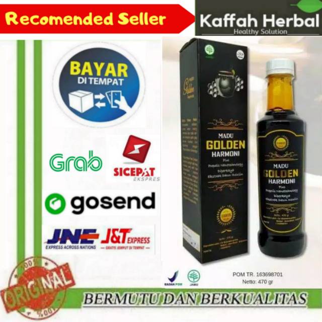 Madu Golden Harmoni original / Madu Hitam Pahit Golden Harmoni