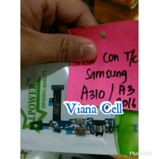 FLEXIBLE FLEXIBEL PCB BOARD PAPAN KONEKTOR CHARGER CAS CON TC SAMSUNG A310 A3 2016 ORIGINAL