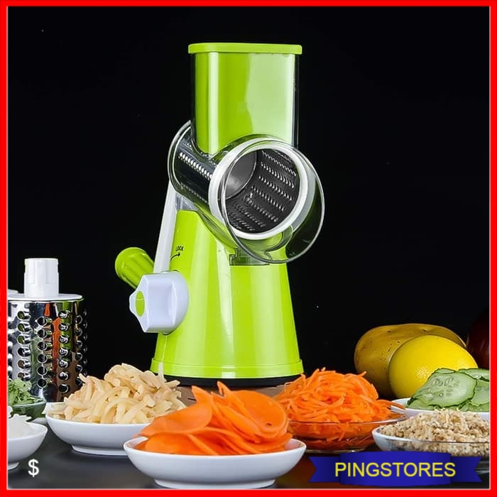 alat Parutan Sayur wortel kentang buah mesin manual grinder TABLETOP GRATER