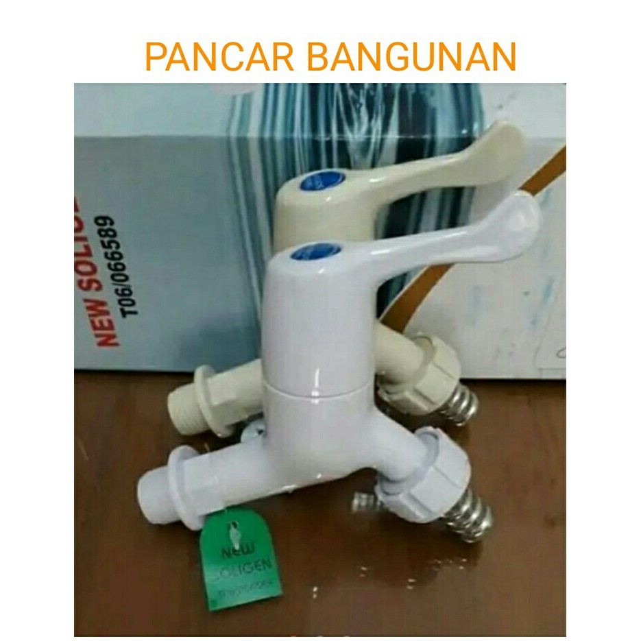 KRAN TAMAN ENGKOL PVC SOLIGEN 1/2 INCH - KRAN TAMAN - KRAN AIR PVC - KRAN ENGKOL TAMAN - KRAN AIR