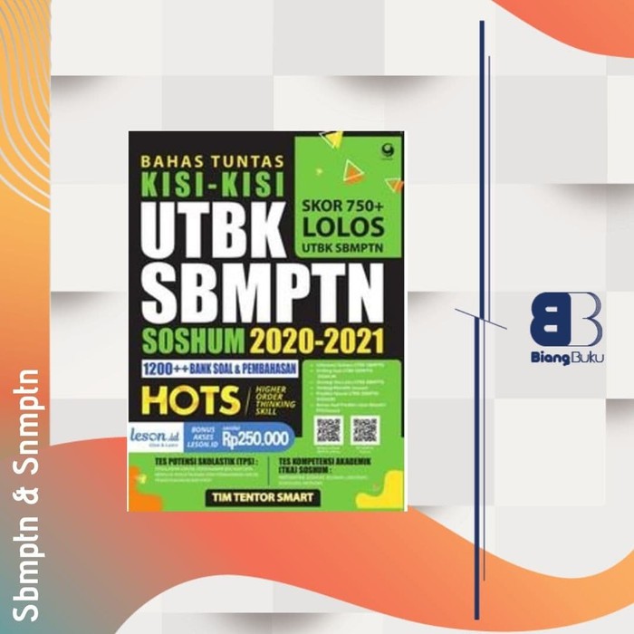 BukuBahas Tuntas Kisi-Kisi Utbk Sbmptn Soshum 2020 - 2021 Grasindo Ori