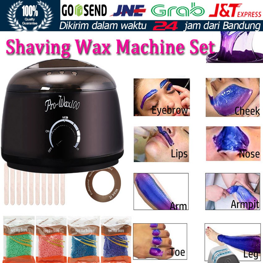 Alat Memanaskan Hard Wax Beans Waxing Heater Warmer Hair Removal Mesin