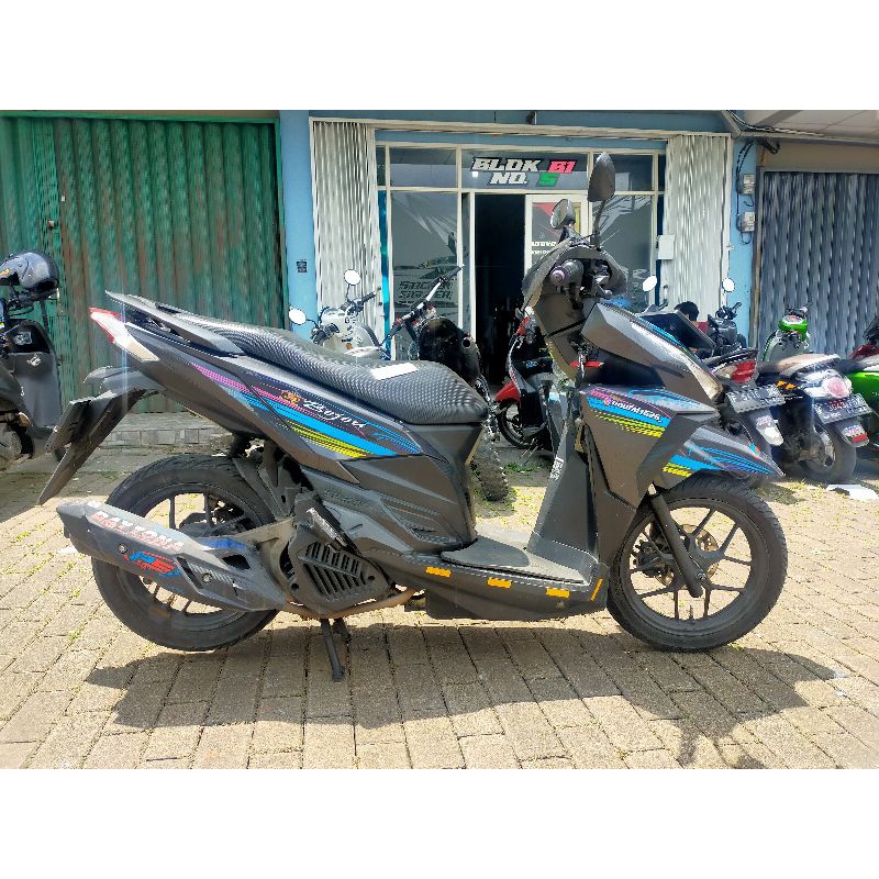 Striping transparan Vario LED 125/150 old livery bus BEJEU