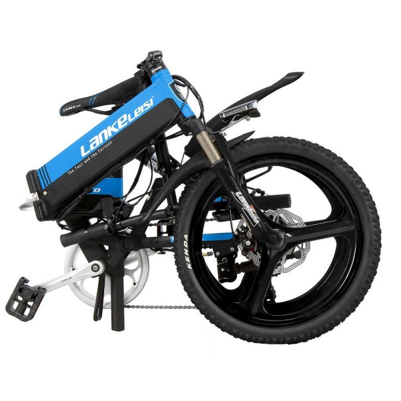 Sepeda Elektrik Lipat Elite Version 48V 10.4AH - Lankeleisi G550 Sepeda listrik lipat