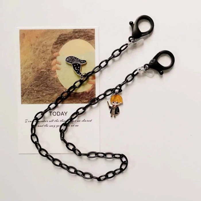 

Sale Mask Chain Strap Tali Rantai Masker Kalung Masker Harry Potter Limited