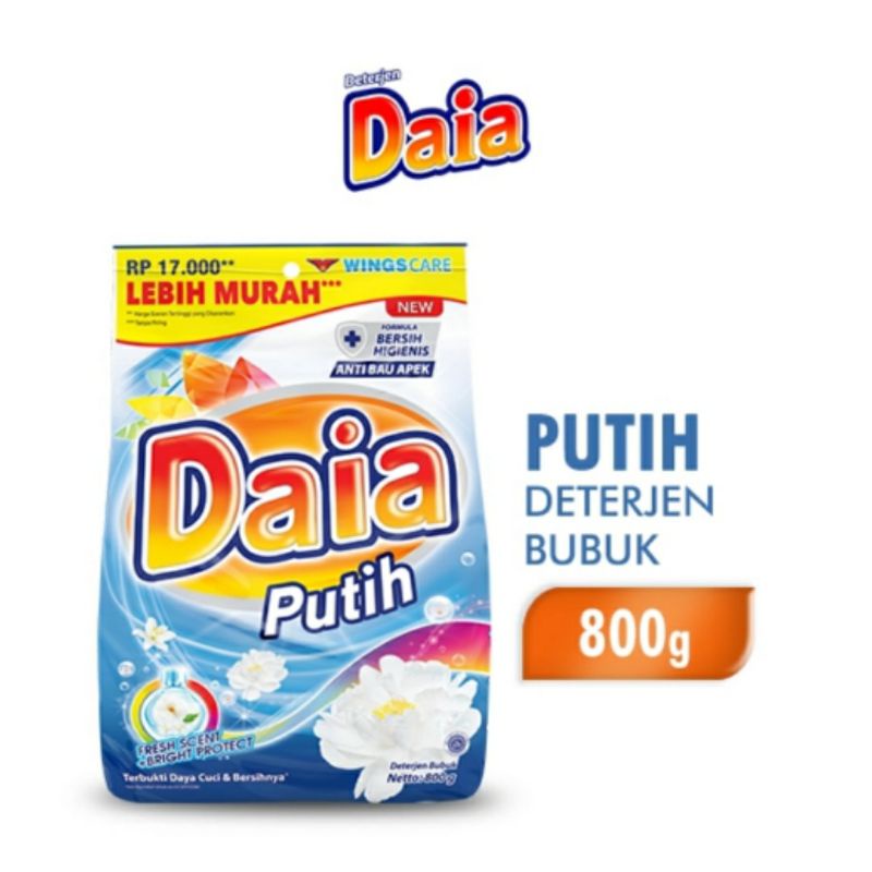 Daia Detergen Putih 800gr