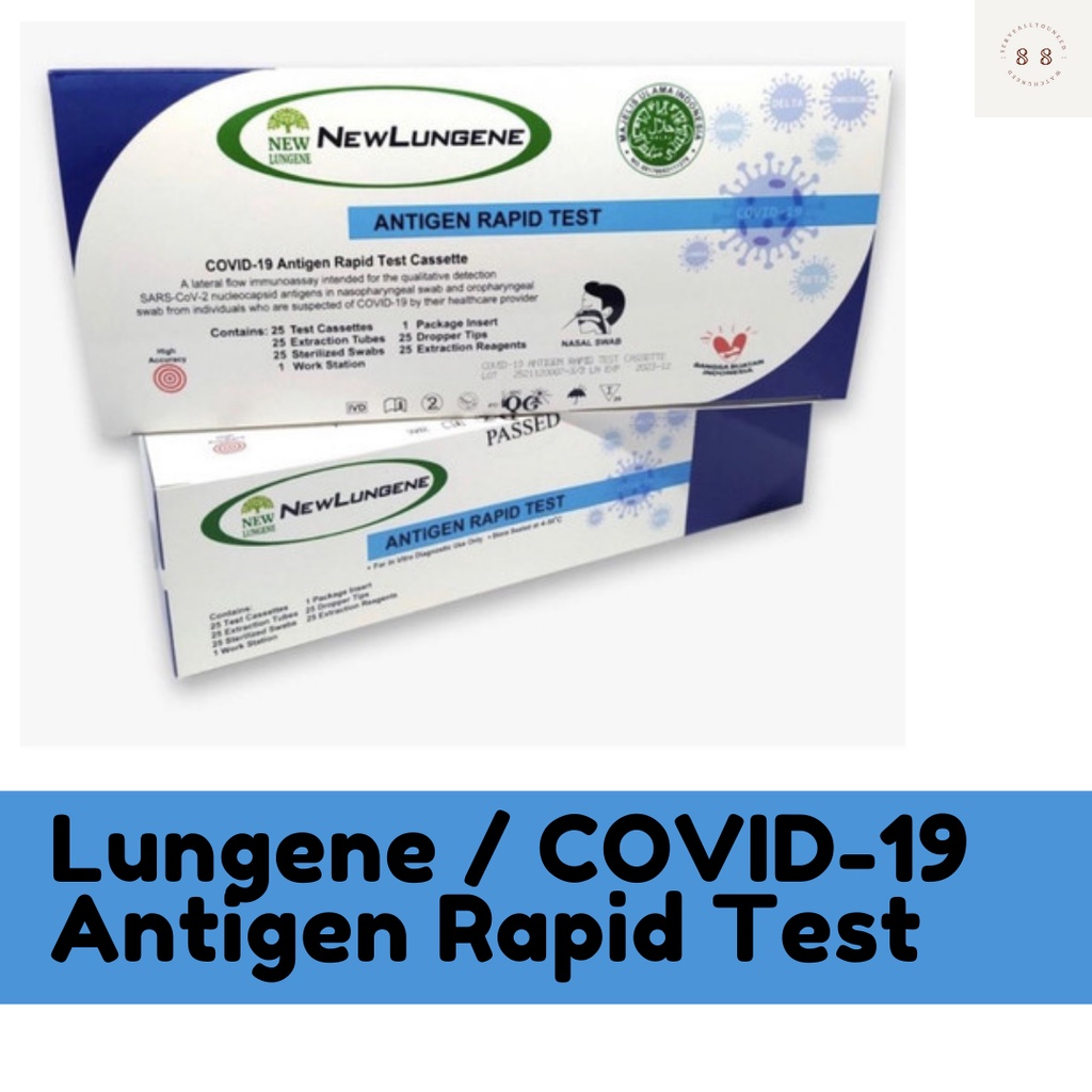 Jual New Lungene Covid Antigen Rapid Test Dijual Satuan Shopee Indonesia