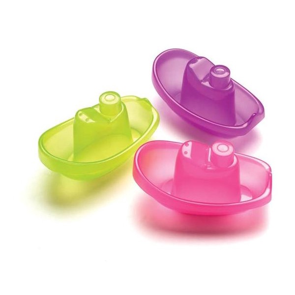 PLAYGRO Bright Baby Boats - Mainan Perahu Bayi BPA Free