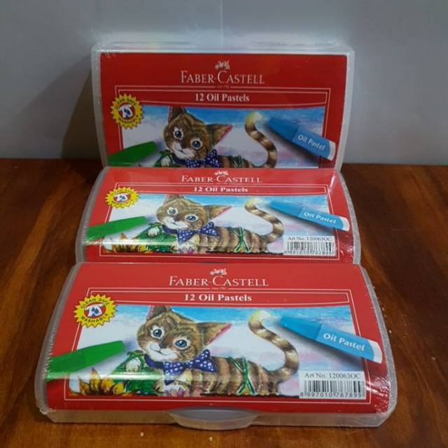 

Oil Pastel 12 Colour Faber Castell
