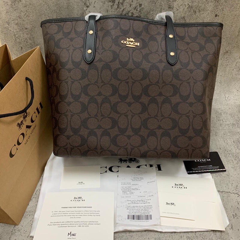Tas Wanita CH Zip tote Signature 100%