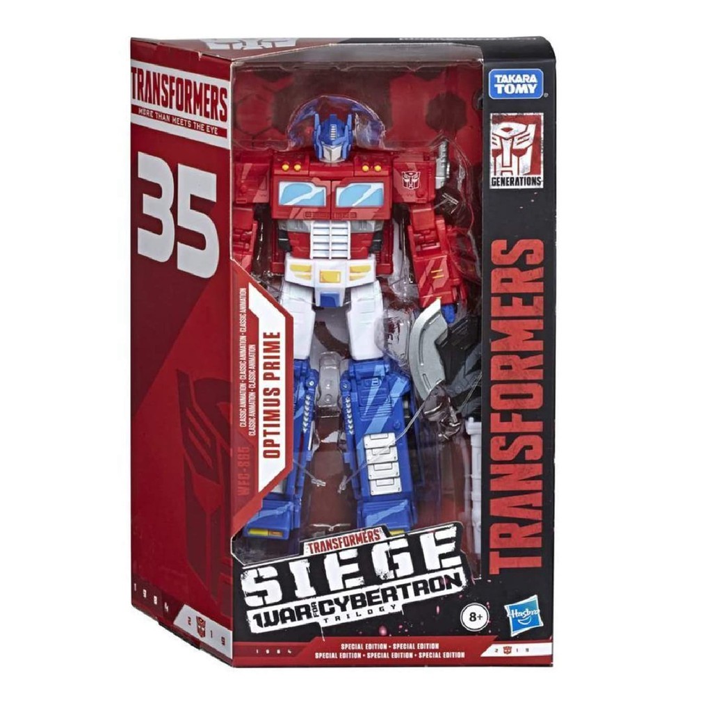 TRANSFORMERS 35th Anniversary SE Siege Voyager Optimus Prime Figure