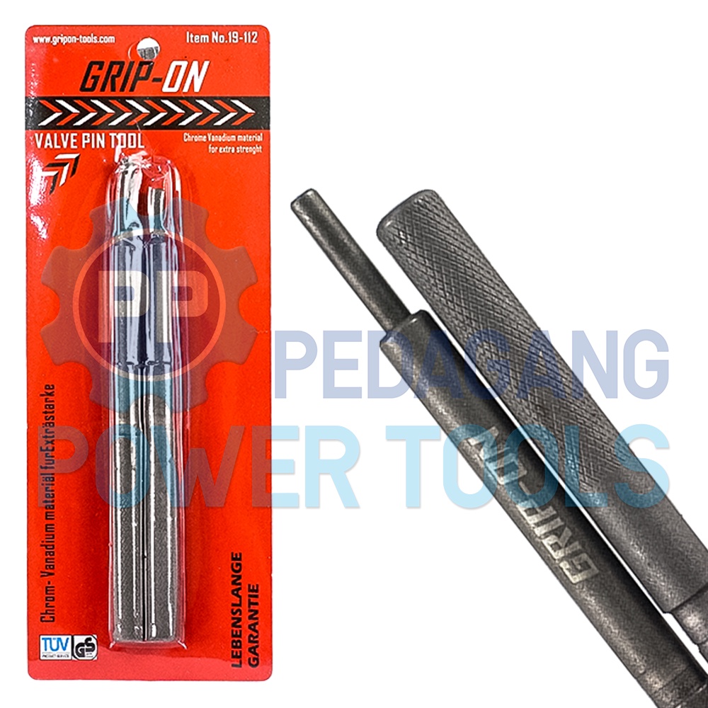 GRIP ON 19-112 TREKER CABUT PASANG BOS KLEP MOTOR ALAT VALVE PIN TOOL SET